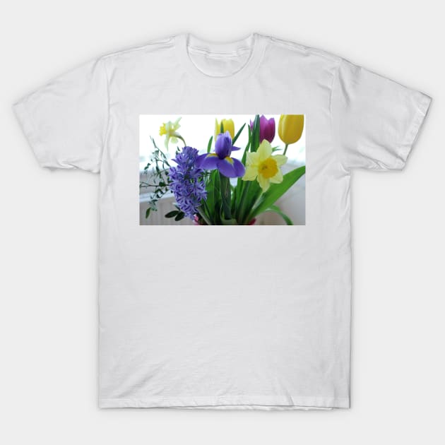 Spring Flowers Bouquet T-Shirt by pinkal